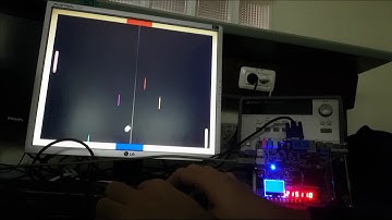 Game of Pong - Coded With System Verilog on FPGA