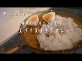 【暮らしのVlog】初めてのスパイスカレー/5種類のスパイスカレー/how to spicecurry/スパイスチキンカレー/ガラスのお鍋