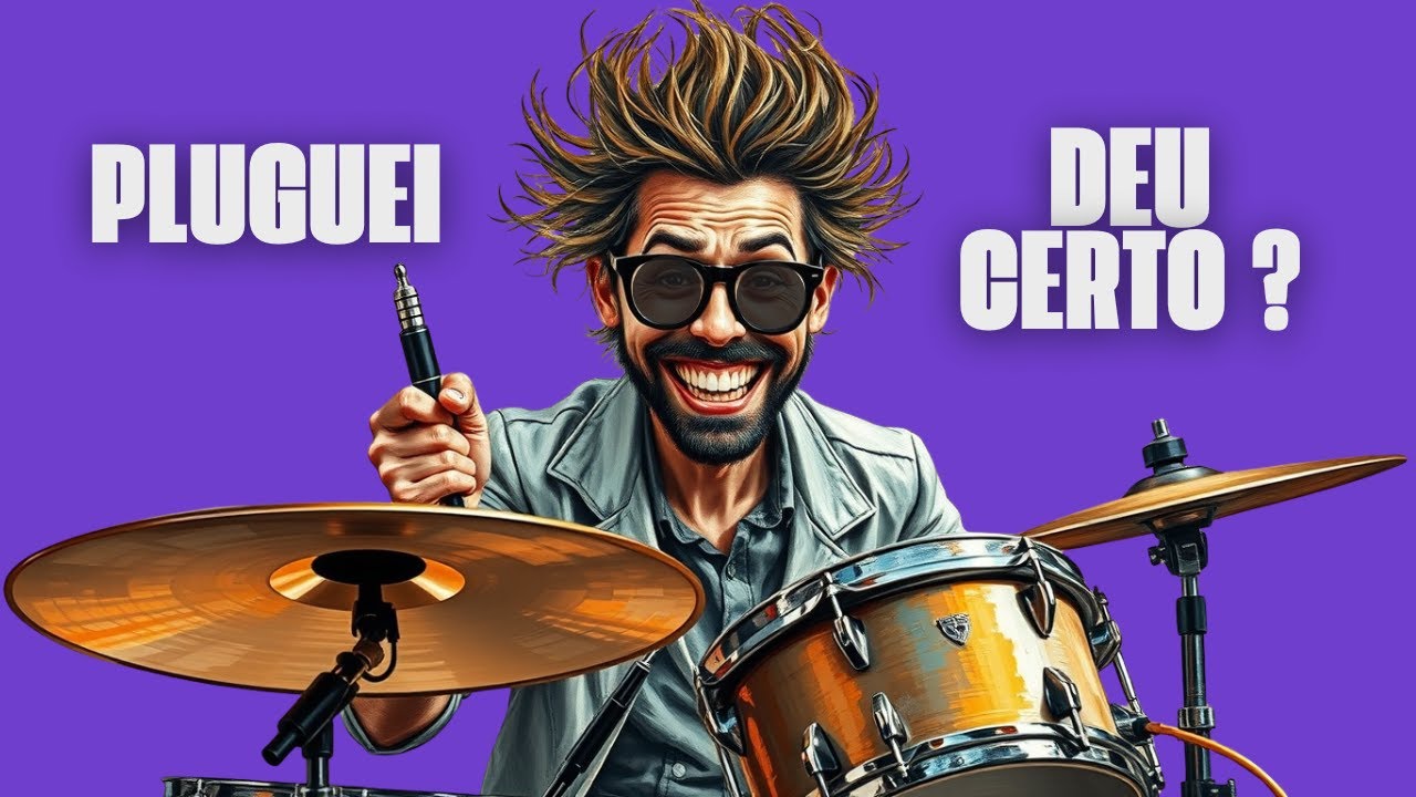 Transformei uma Bateria Acústica em Eletrônica | DIY com Vogga Urban + Alesis (Deu Certo!)