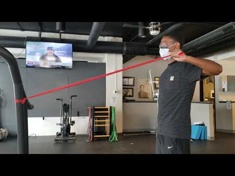 Shoulder Retraction External Rotation Overhead Press
