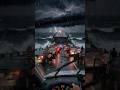 Terrifying Bridge Collapse Caught During Massive Storm 🌉 🌧️ #shorts
