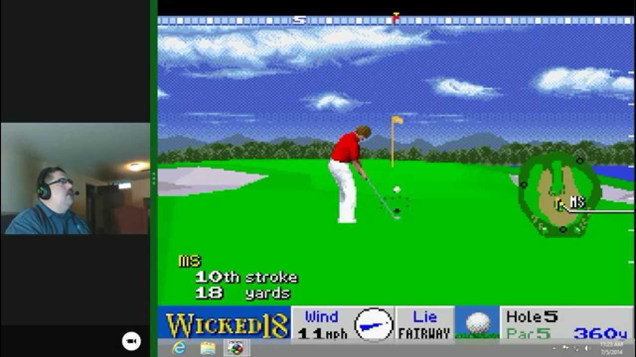 JHayesSr Playing Wicked 18 Golf (SNES)