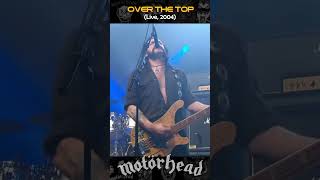 Motorhead - Over The Top (Live, 2004) #lemmy #motorhead #rocknroll #heavymetal