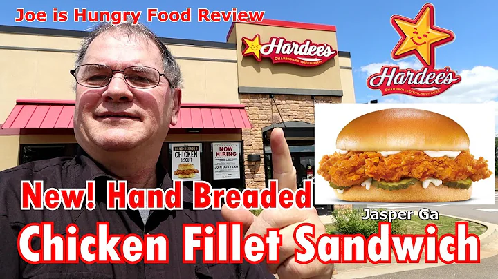 Hardee's New Hand Breaded Chicken Fillet Sandwich ...