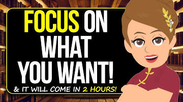 The Secret to Getting What You Want! 🌈 Abraham Hicks 2024