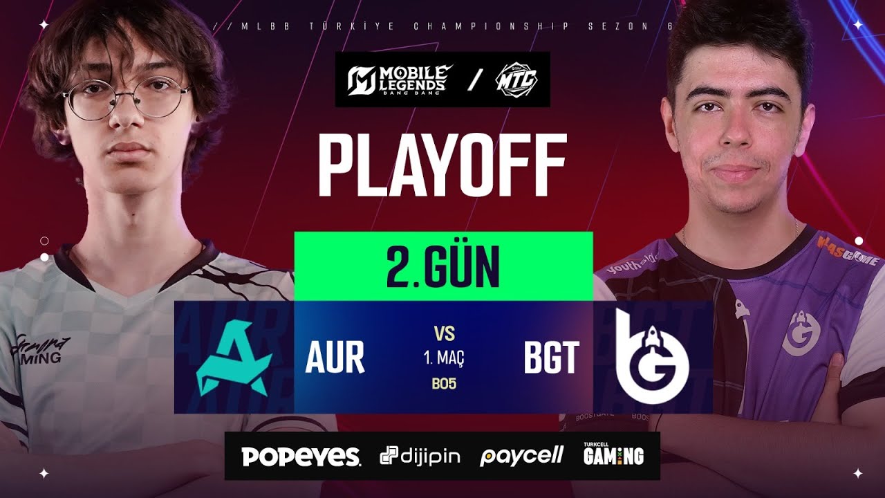 Aurora Gaming vs BoostGate Esports | MTC 6. Sezon | PLAYOFF | 2.Gün | #YeniDönem #MTC
