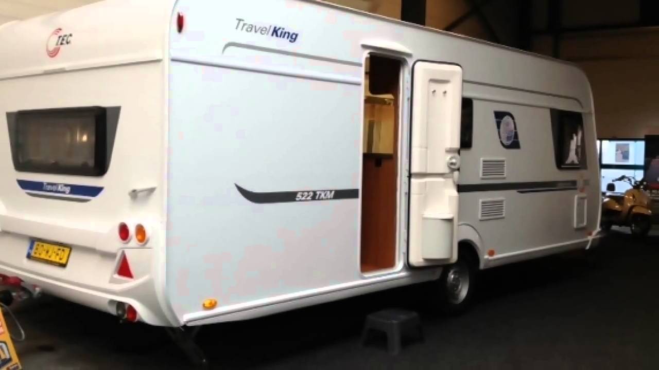 Caravan te koop: tec travelking 522 tkm 3 stapelbedden 2013 youtube