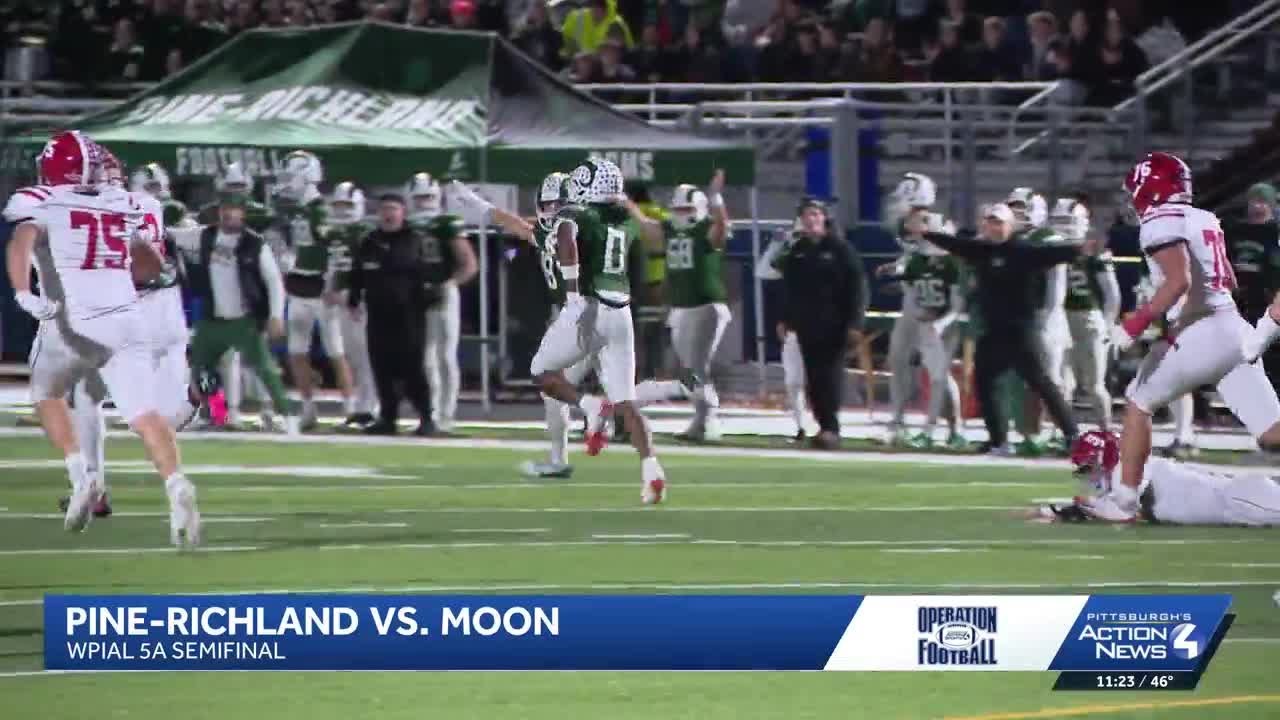 Operation Football: Pine-Richland beats Moon in WPIAL semifinals
