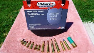 Walmart Ar500 Steel Target Champion Range And Target Youtube