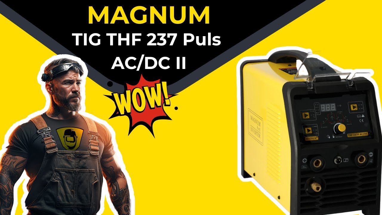 Spawarka inwertorowa Magnum TIG THF 237 Puls AC/DC II - TIG do ...