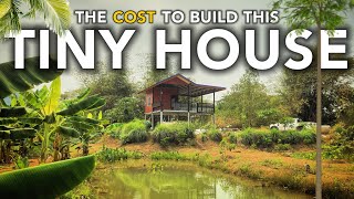 The SHOCKING COST to build this tiny house in Thailand…