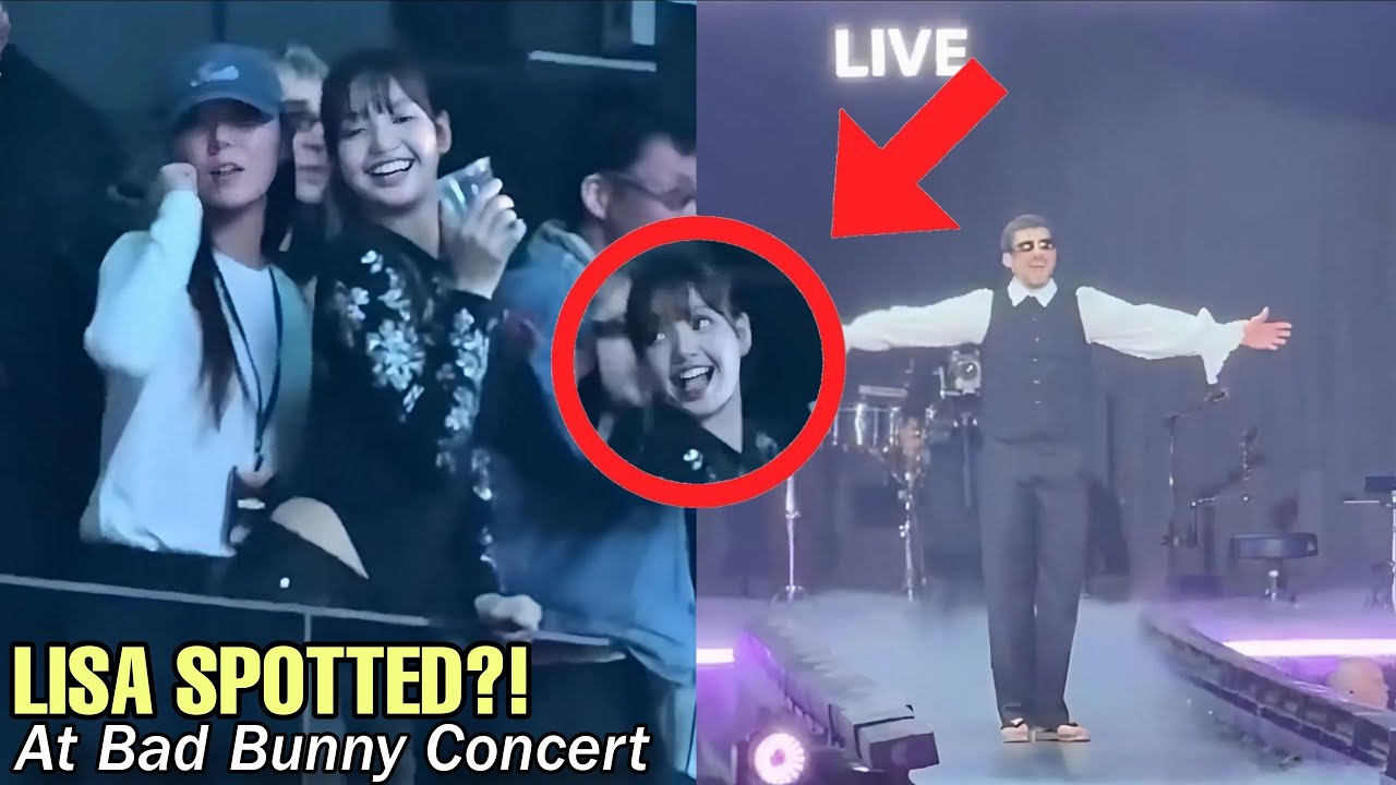 WAIT… Is That LISA?! BLACKPINK’s Lisa Spotted at Bad Bunny Concert in Tokyo
