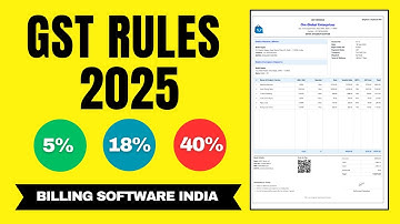 New GST Rules 2025 Billing Software | gst bill kaise banaye | invoice kaise banaye