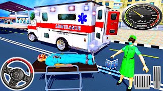 Ambulance Driver City Rescue Helicopter Simulator - Best Android Gameplay HD screenshot 1