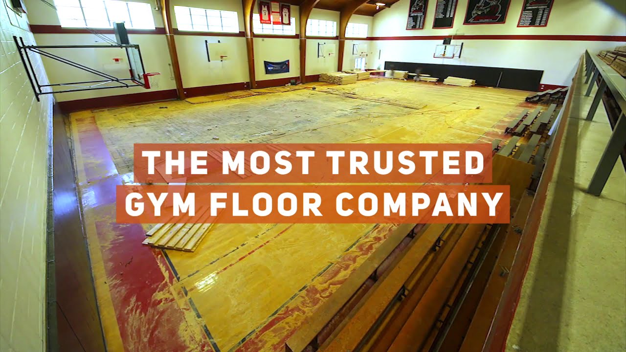 New Gym Floor Installation Time Lapse (J&J Gym Floors) YouTube