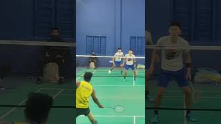 Amazing Long #badminton Rally #badmintondoubles #amazing smash defence #badmintonlovers screenshot 4