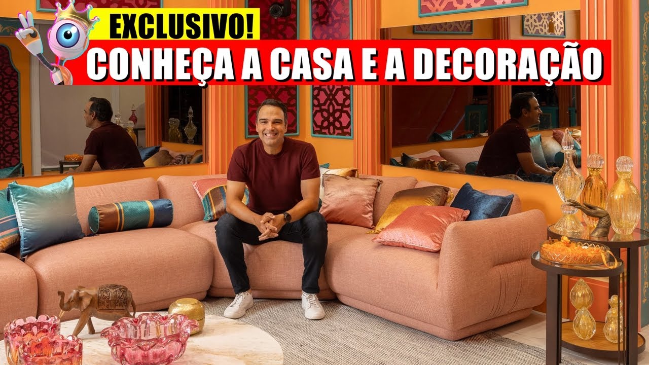 🔴BBB 25: CONHEÇA A NOVA DECORAÇÃO DA CASA DO REALITY DA TV GLOBO