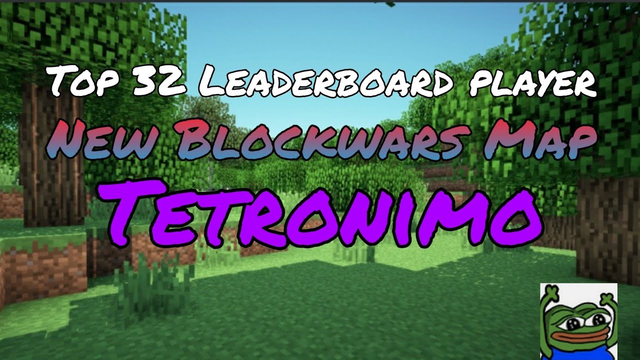 New Blockwars Map Tetronimo! Lb player! - YouTube