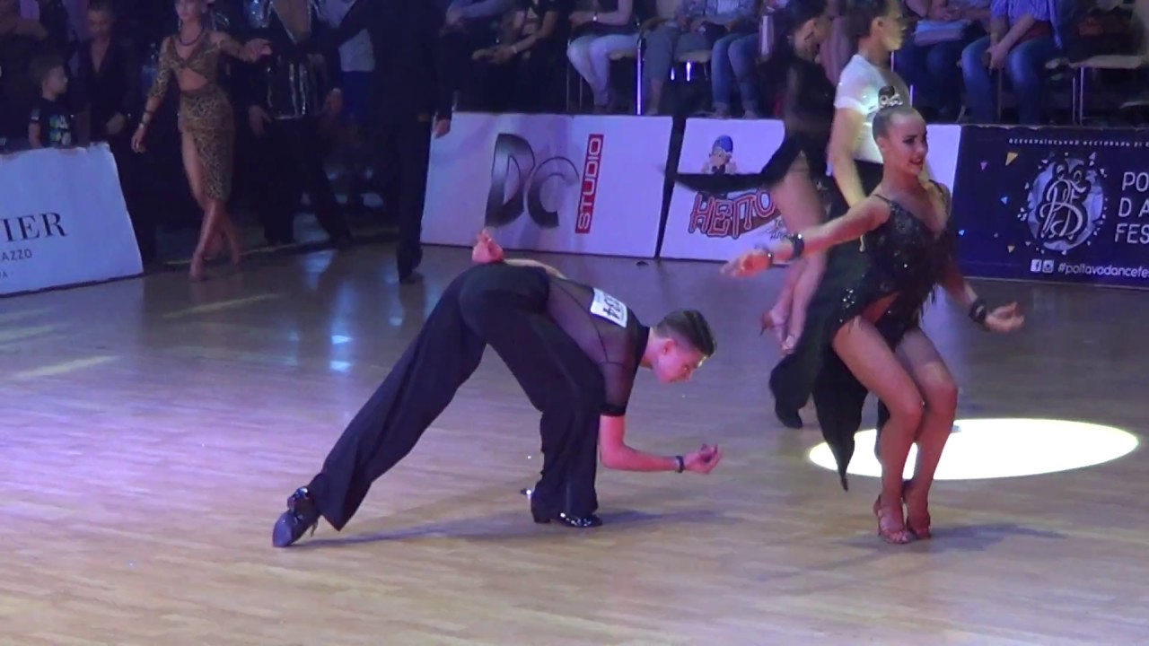 2018 Poltava Dance Festival | Youth 1 Latin SF Rumba | Bonkovskyy & Vursalova
