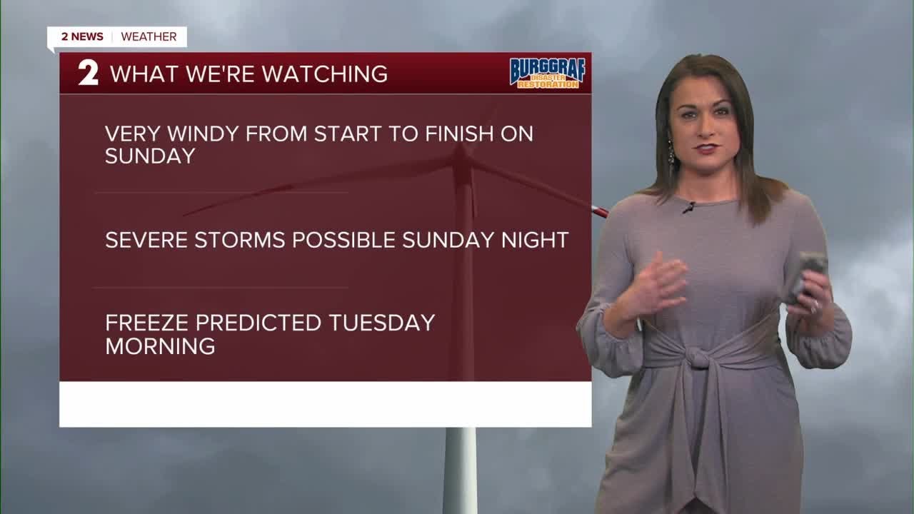 Partly cloudy and cooler Saturday - YouTube