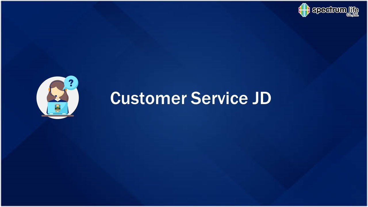 Customer Service JD YouTube