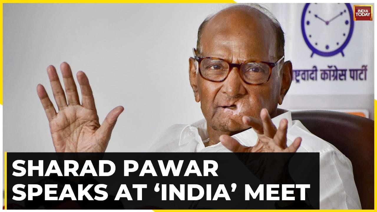 NCP Chief Sharad Pawar Addresses The Press Conference After INDIA Alliance Meet  Watch Full Speech