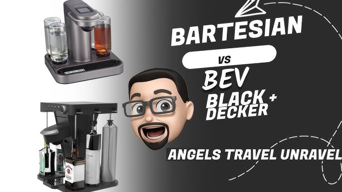Pro Bartender outsmarted by a Robot? (Bev by Black & Decker Cocktail  Machine) 