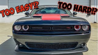 Is the Dodge Challenger the EASIEST manual vehicle to drive!?