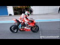 Ducati panigale marco melandri practice start