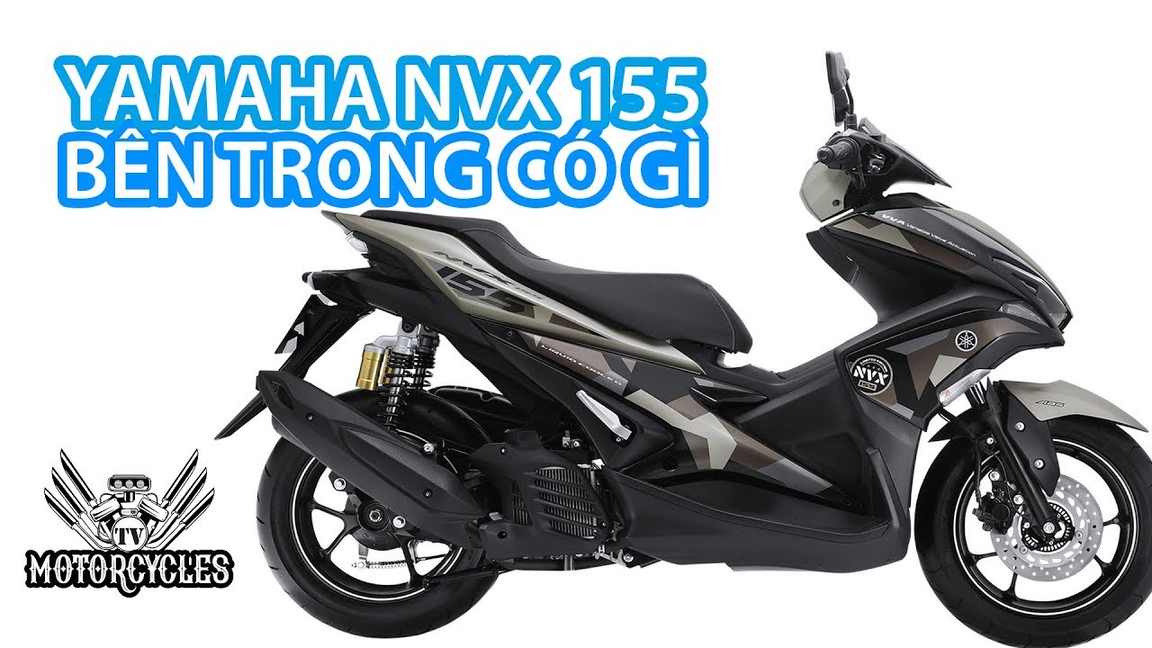 Cận cảnh Yamaha NVX 155 Camo giá 52 triệu tại Hà Nội