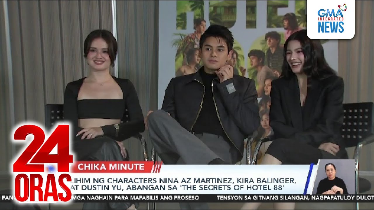 Lihim ng characters nina AZ Martinez, Kira Balinger at Dustin Yu, abangan sa... | 24 Oras