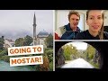 Hvar ferry to Split, Croatia + bus ride to Mostar, Bosnia and Herzegovina travel vlog