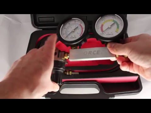 Пневмотестер Force 902G3 (тестер утечек в цилиндрах). Магазин CarElectro.com.ua