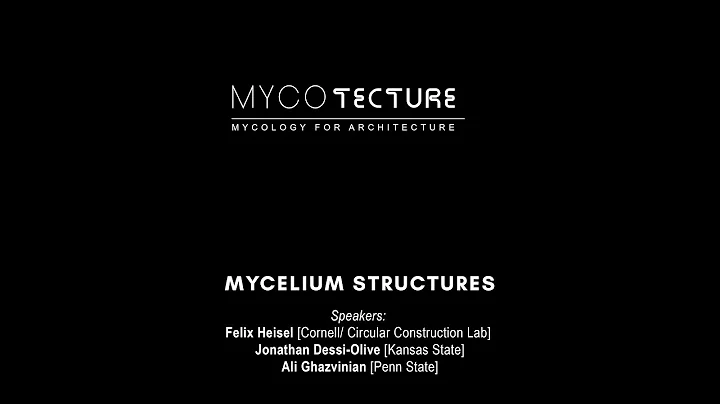 Mycology for Architecture: Mycelium Structures