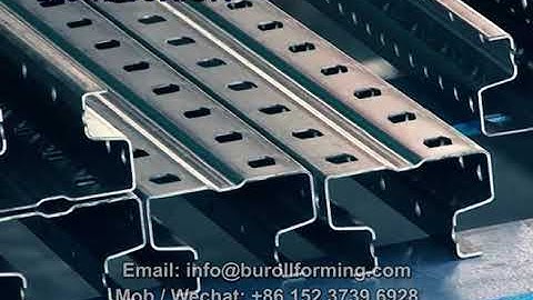 Roll Forming Machine for Racking Uprights (Year 2012) |  Warehouse racks machine | Pallet shelving