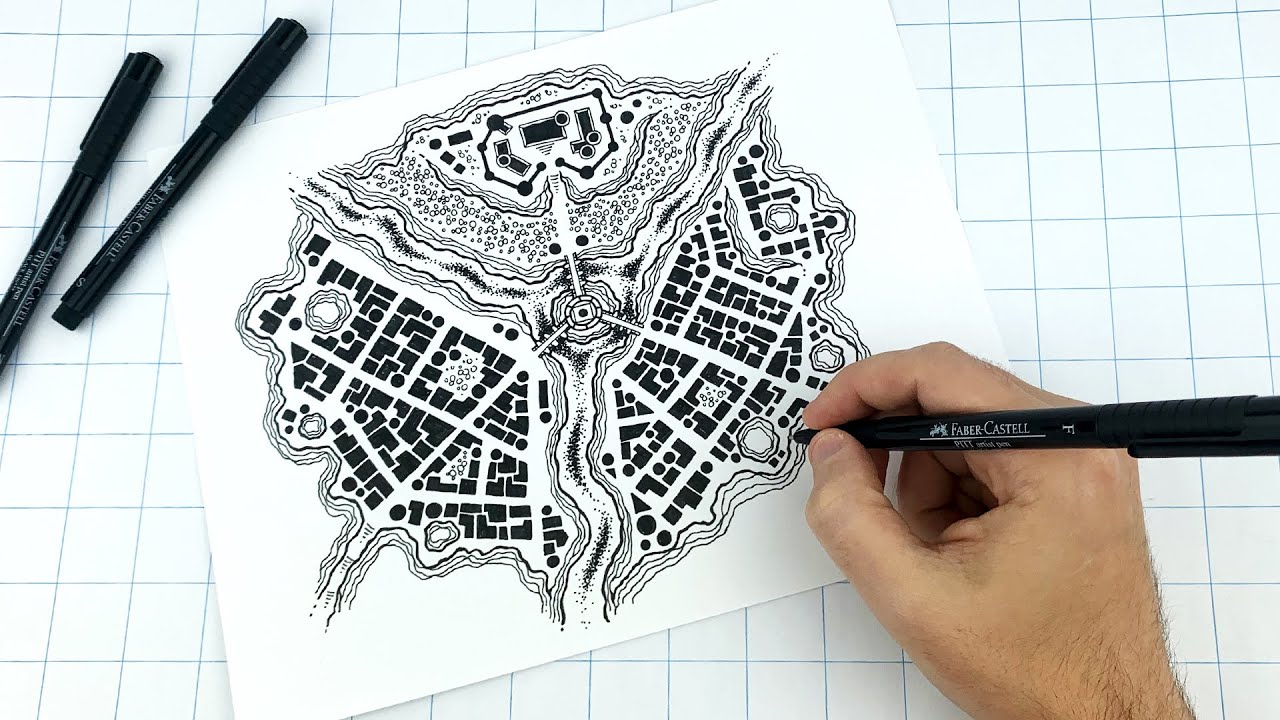 How to Draw a City Map