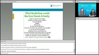 How to Speak Borderline: A Live Demonstration