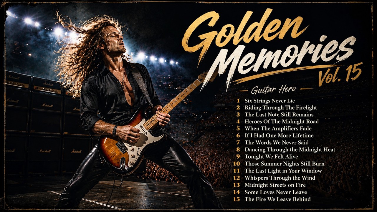 Golden Memories Vol. 15 ? 70s 80s 90s Rock Mix | Guitar Hero 