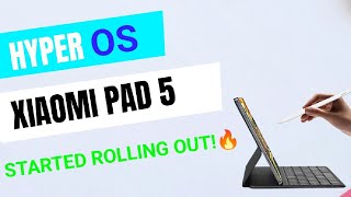 Mi Pad 5 Hyper OS Finally🔥 rollout started🤩🔥#kkgaurav #xiaomipad5 #mipad5