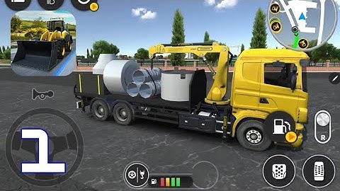 Construction Simulator 3D - Gameplay Walkthrough (Android ios)