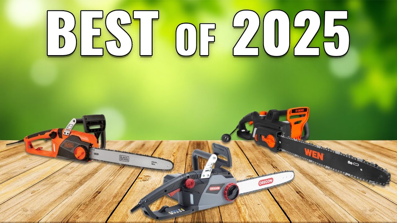 TOP 5 Best Corded Electric Chainsaws 2025 - YouTube