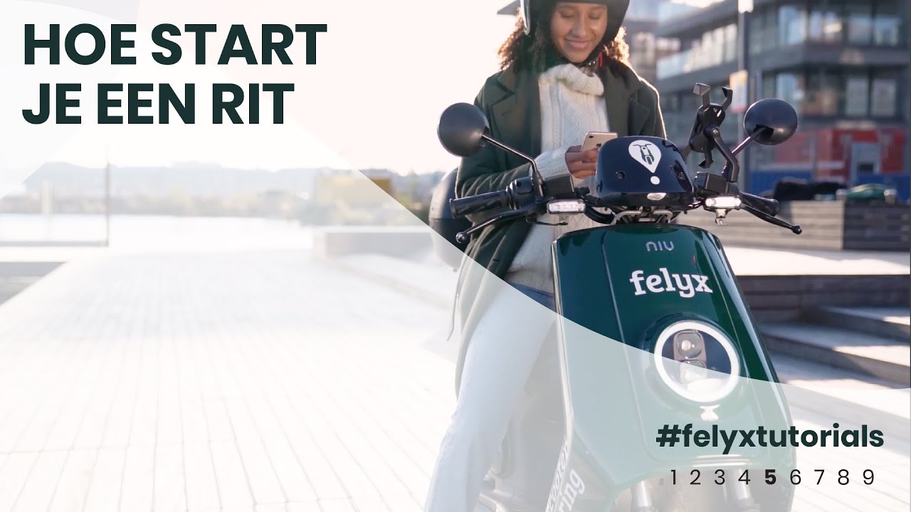 Hoe start je een rit met een felyx - YouTube