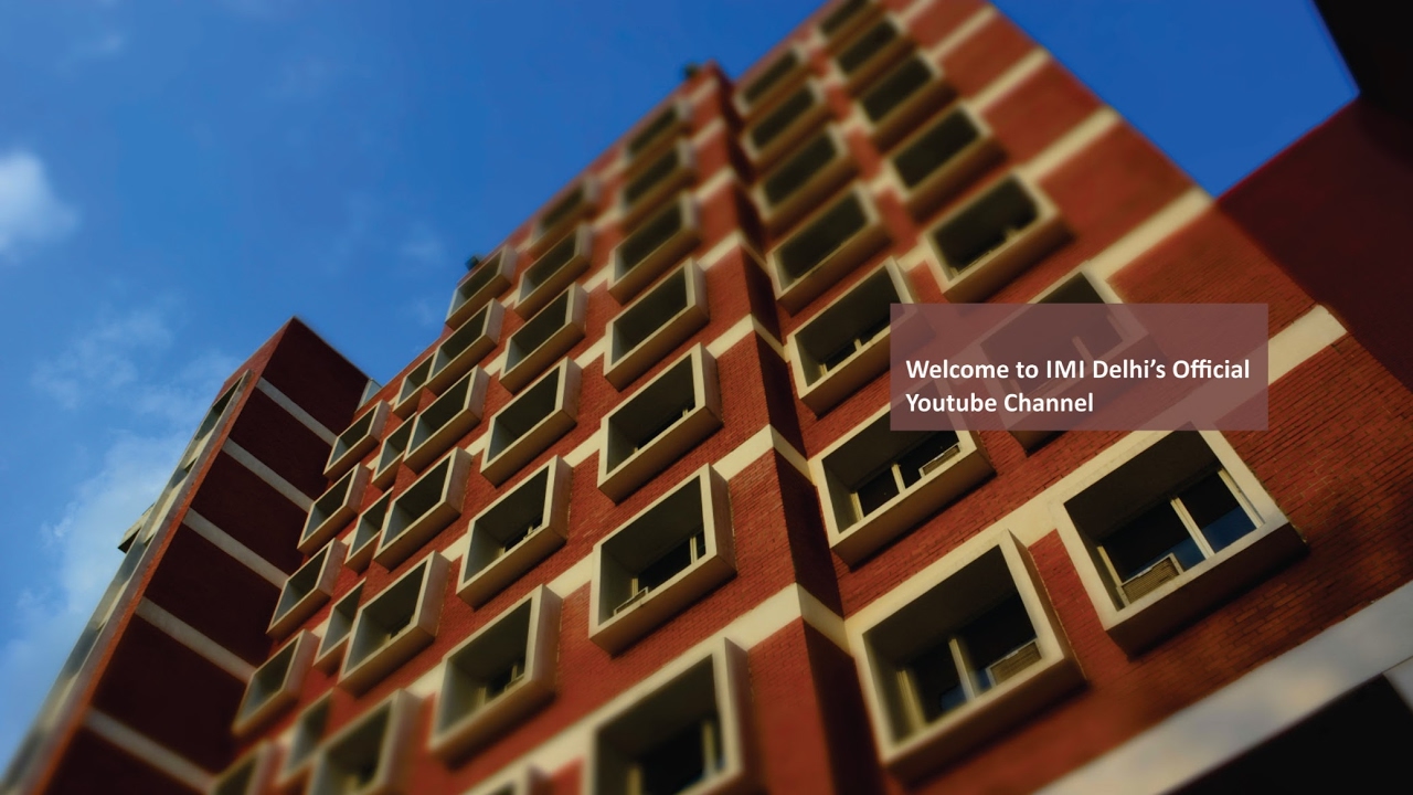 upload image IMI, New Delhi Presents the Convocation Ceremony of Class of 2018