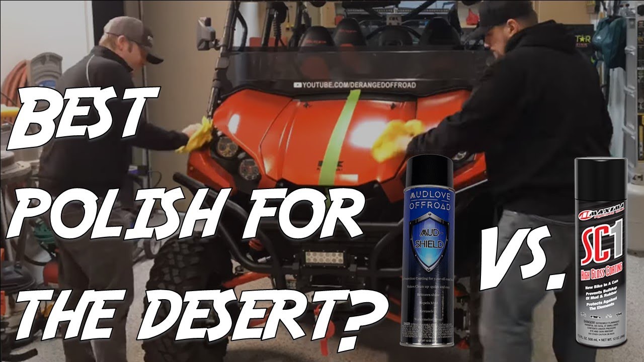 UTV Cleaning Products SC1 vs Mudshield YouTube
