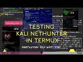 I Installed Kali NetHunter on Termux — Here’s What Happened | Demo GUI