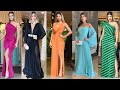 VESTIDOS LARGOS PARA FIESTAS MODA Y TENDENCIA 2021 HERMOSOS VESTIDOS ELEGANTES EN TENDENCIA 2021