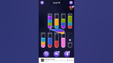 Water Sort Puzzle Level 14 Answer