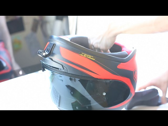 sena 10r shoei rf 1200 RF 1200 Clean Sena 10R install and cheek pad swap