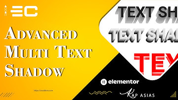 How to add multiple text shadow in Elementor