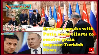 Erdoğan speaks with Putin amid efforts to resolve grain impasse Turkish News @kurummedya by kurummediachannel 68 views 1 year ago 8 minutes, 40 seconds